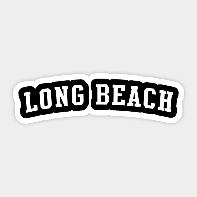 Long Beach Sticker by Novel_Designs